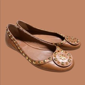 Tory Burch Studded Flats